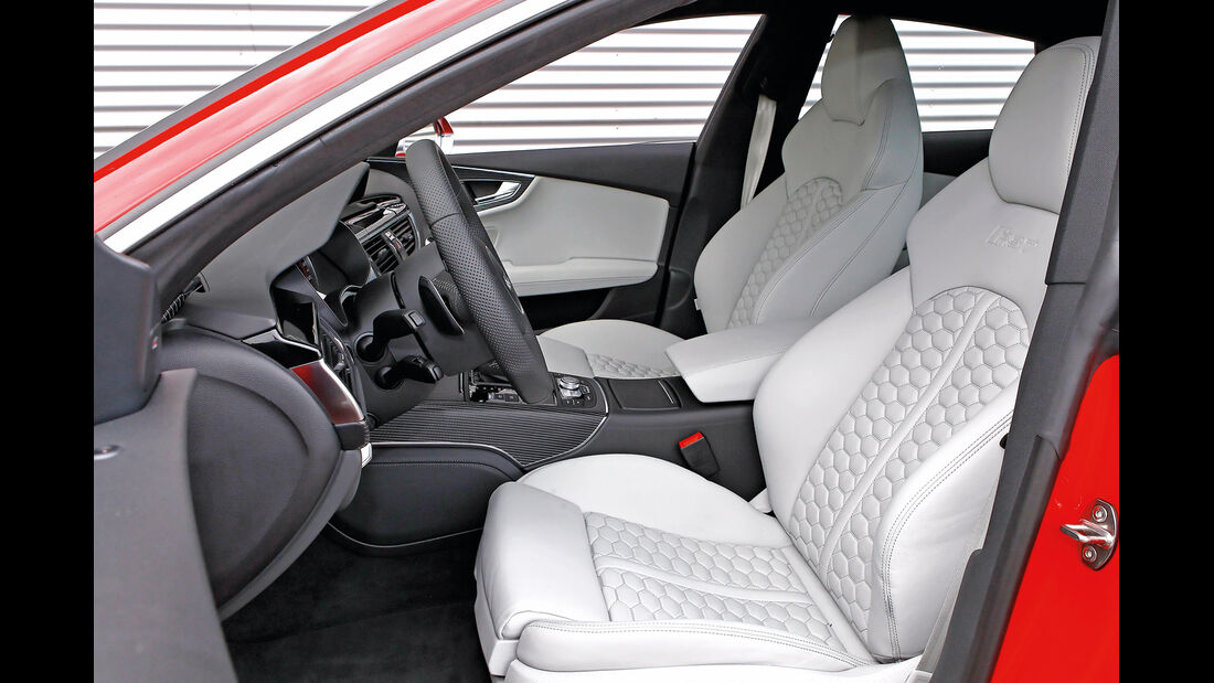 Audi RS7 Sportback, Fahrersitz