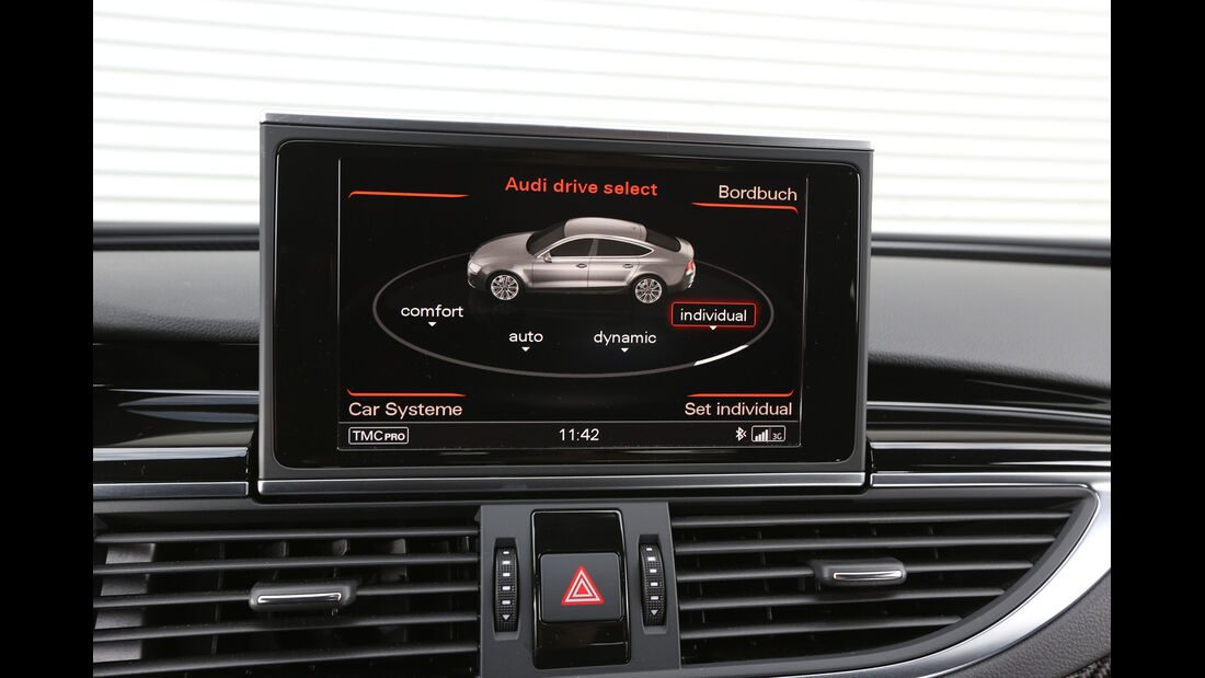 Audi RS7 Sportback, Monitor, Bordcomputer