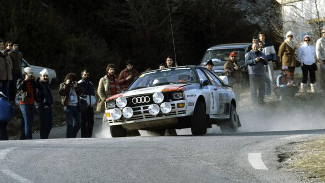 Audi Rallye-Quattro, Historie