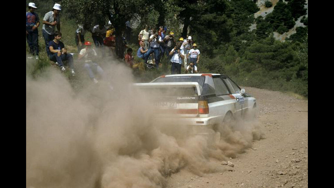 Audi Rallye-Quattro, Historie