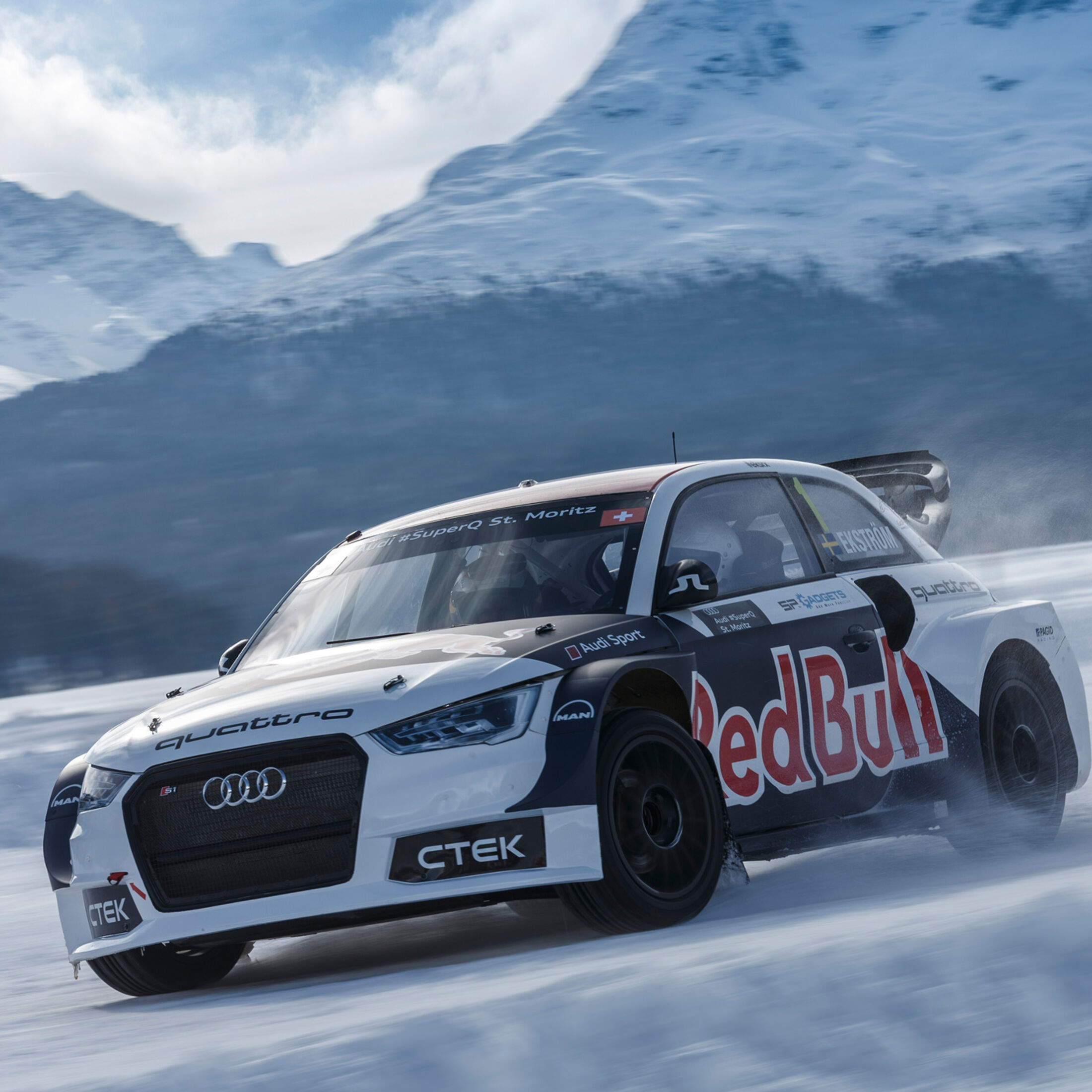 Audi Sport Quattro S1 auf Eis 