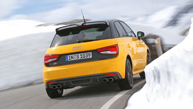 Audi S1 Sportback, Schneewand, Impression, Bernardino