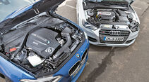 Audi S3, BMW M135i xDrive, Motor