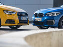 Audi S3, BMW M140i xDrive, 