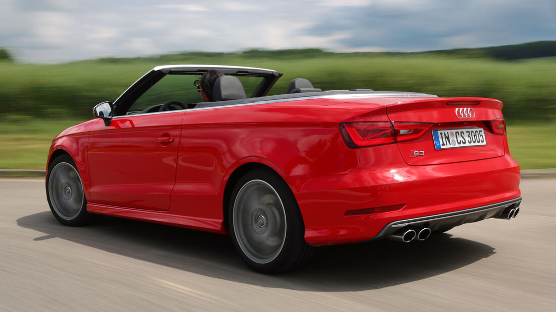 Audi S3 Cabrio, Heckansicht