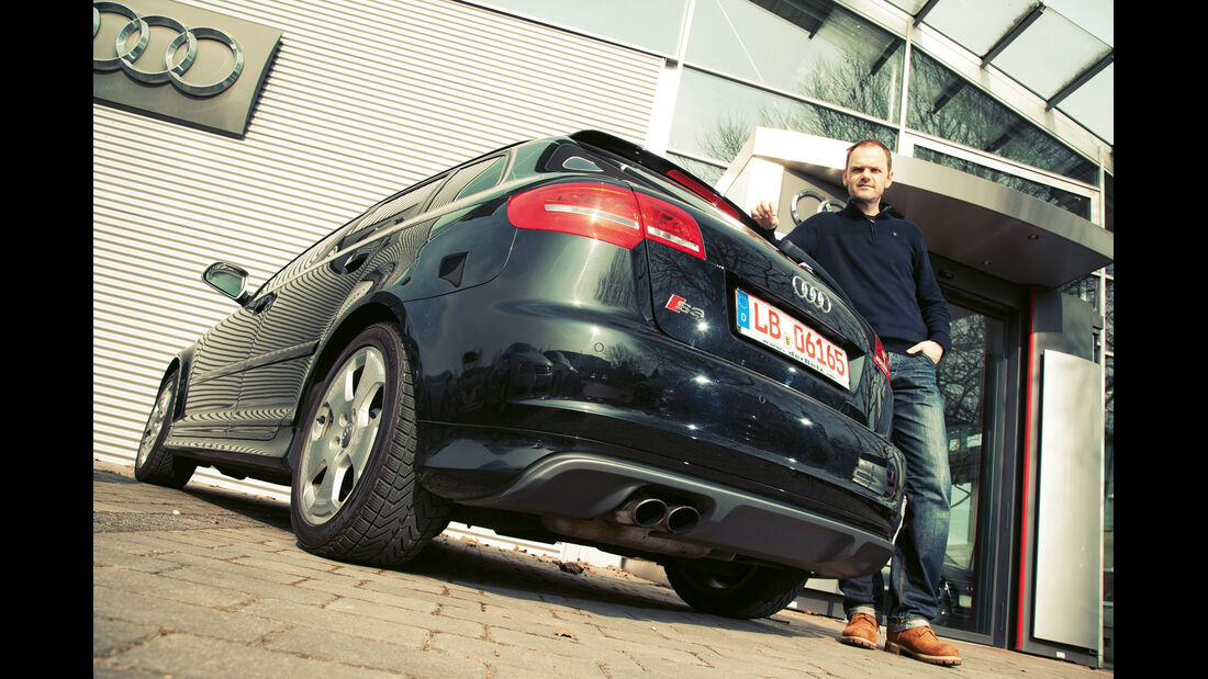 Audi S3, Hweckansicht