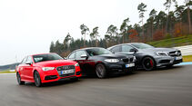 Audi S3 Limousine, BMW M235i, Mercedes A 45 AMG