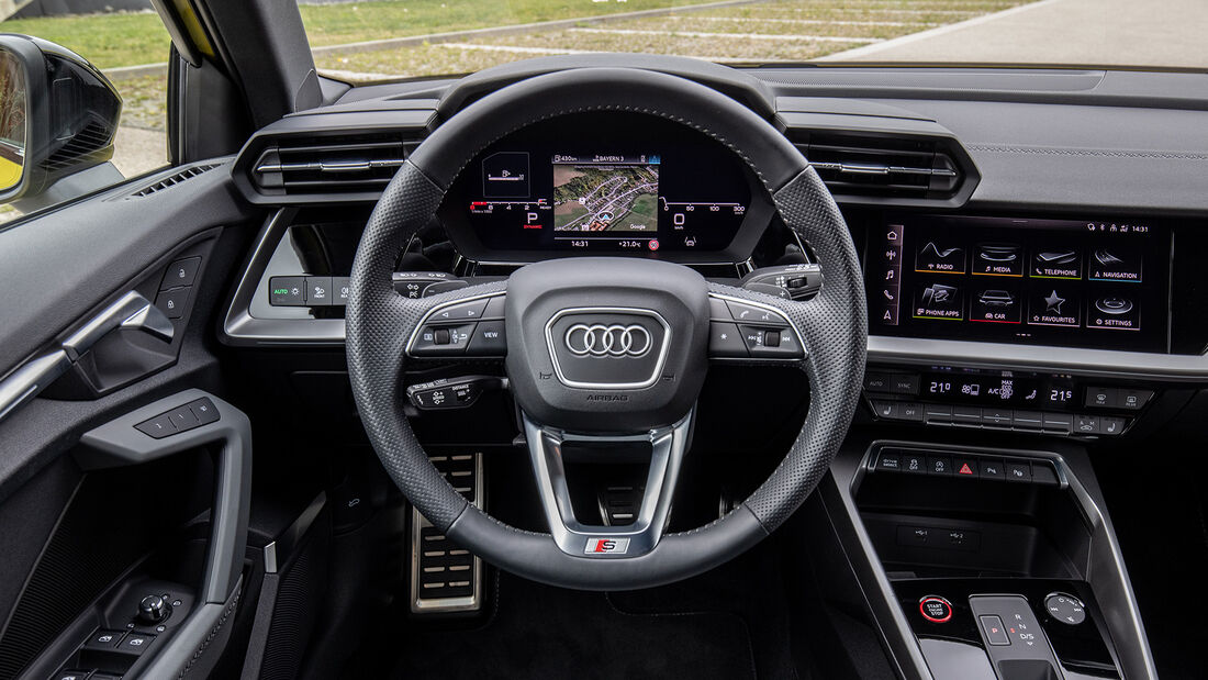 Audi S3 Sportback, Interieur