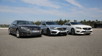 Audi S4 3.0 TFSI Quattro, Mercedes-AMG C 43 4Matic, Volvo S60 Polestar