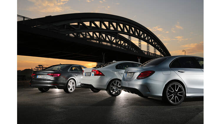 Audi S4 Mercedes Amg C 43 Volvo S60 Polestar Im Vergleich Auto Motor Und Sport
