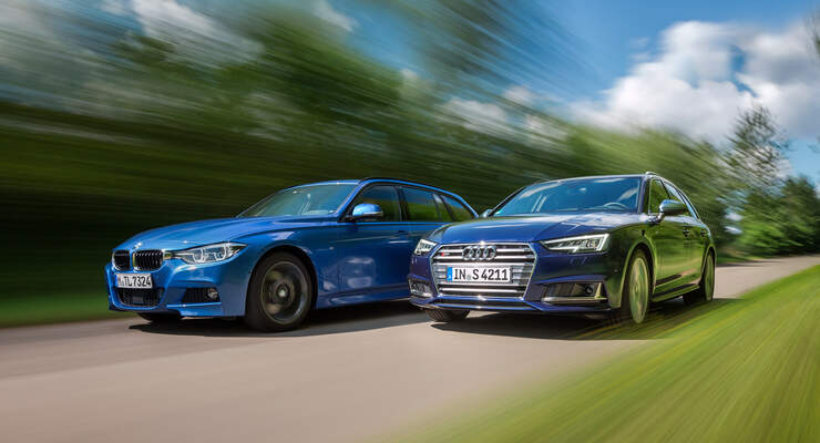 Audi S4 Avant 3 0 Tfsi Und Bmw 340i Touring M Sport Im