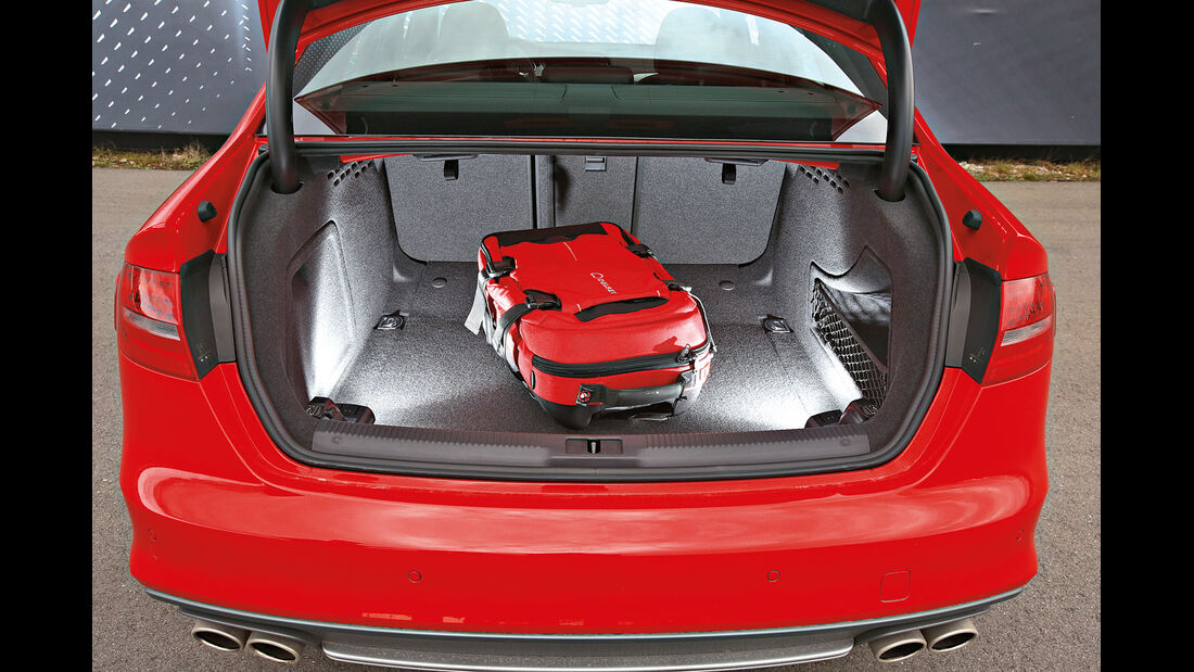 Audi S4, Kofferraum
