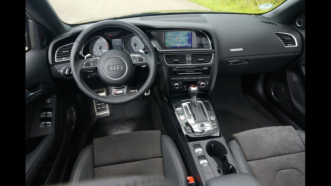 Audi S5 Cabrio, Cockpit