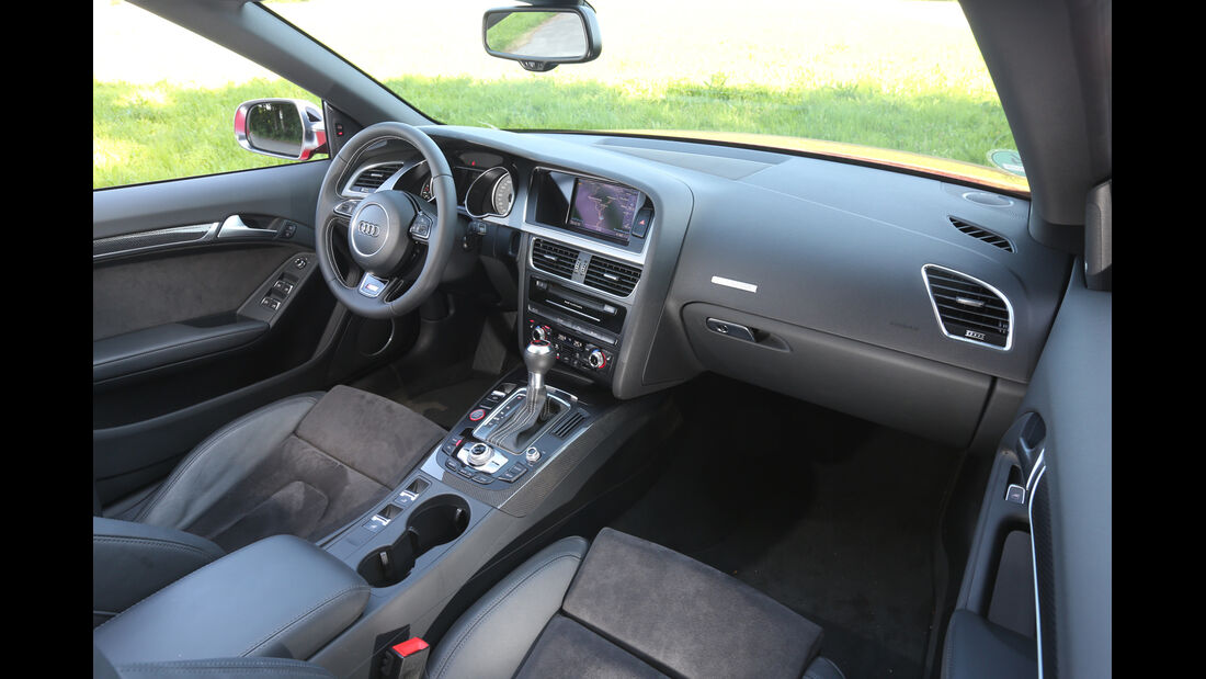 Audi S5 Cabrio, Cockpit