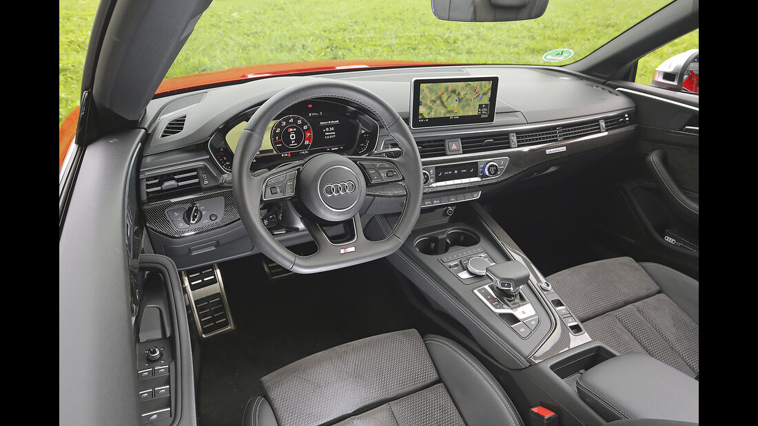 Audi S5 Cabrio, Interieur