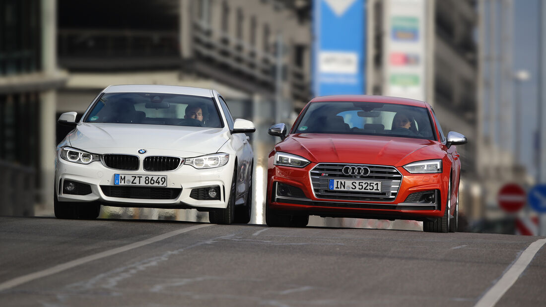 Audi S5 Sportback 3.0 TFSI, BMW 440i Gran Coupé xDrive M Sport