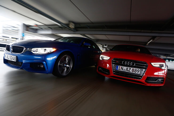 Audi S5 Sportback Gegen Bmw 435i Gran Coupe Im