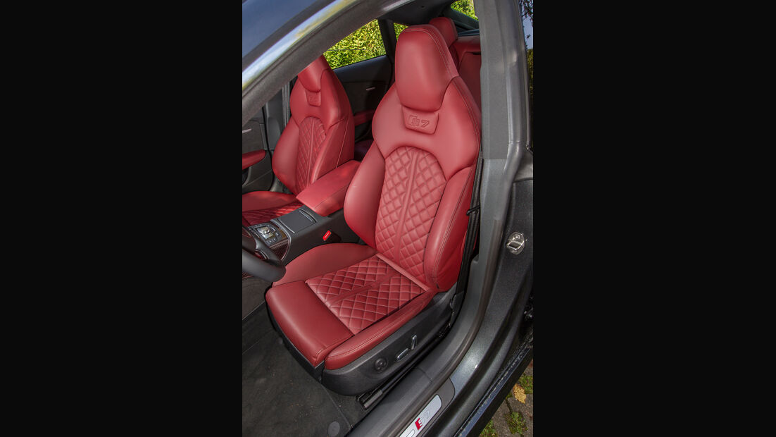 Audi S7 Sportback, Fahrersitz