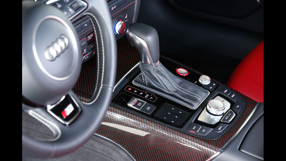 Audi S7 Sportback, Mittelkonsole