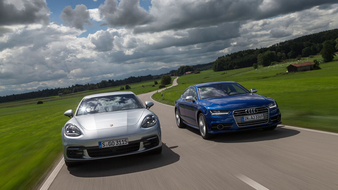 Audi-S7-Sportback-Porsche-Panamera-4S-Vergleichstest