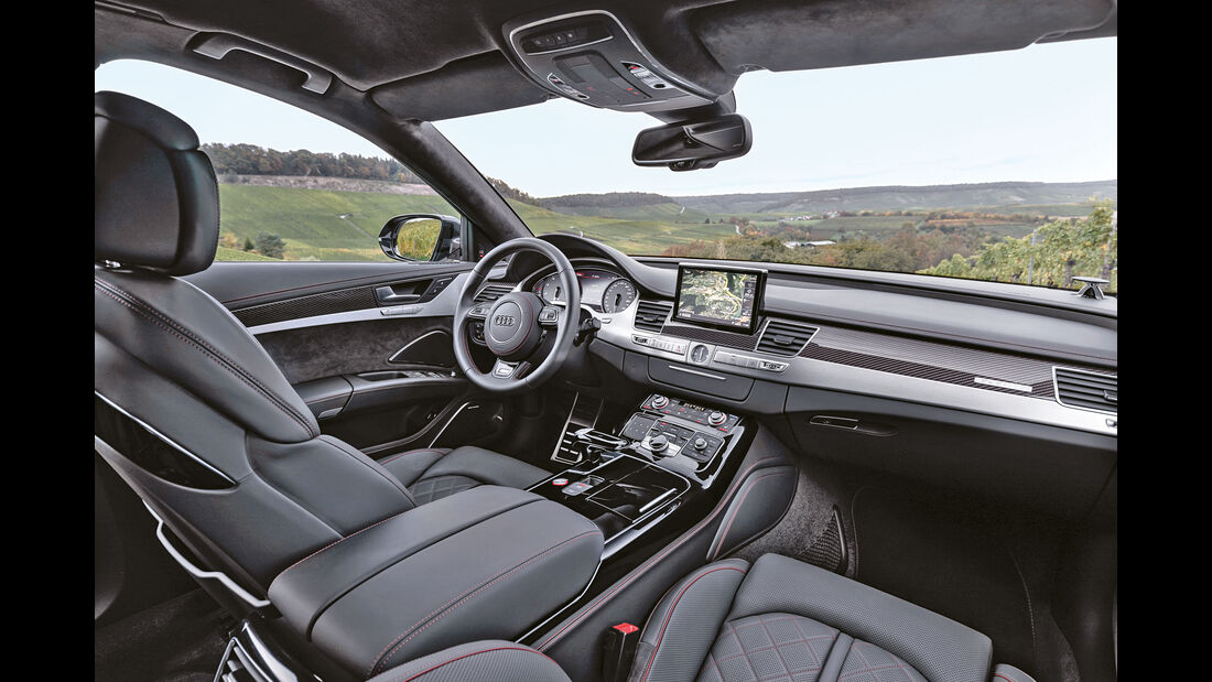 Audi S8 Plus - Limousine - Fahrbericht - V8