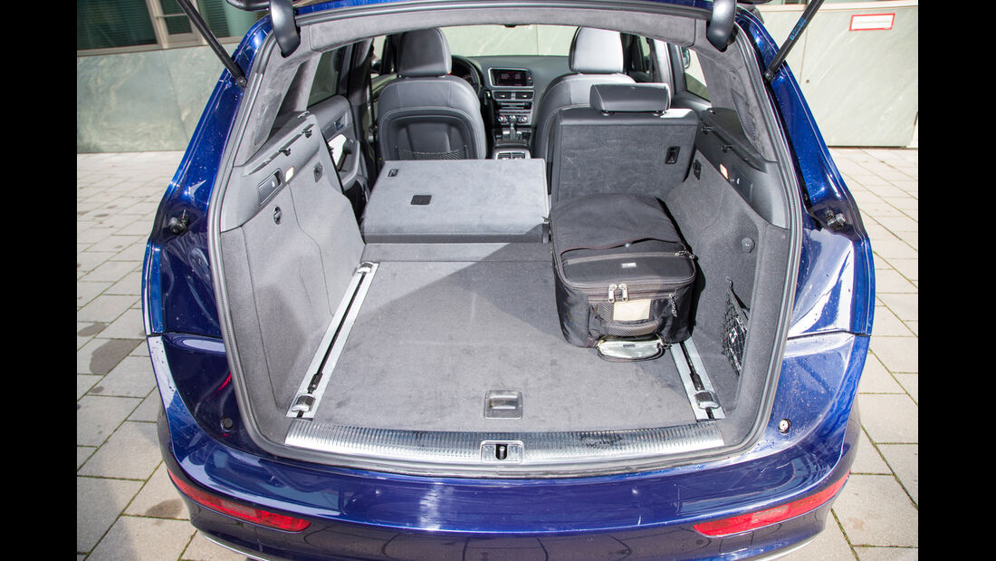 Audi SQ5 3.0 TDI, Kofferraum, Ladefläche