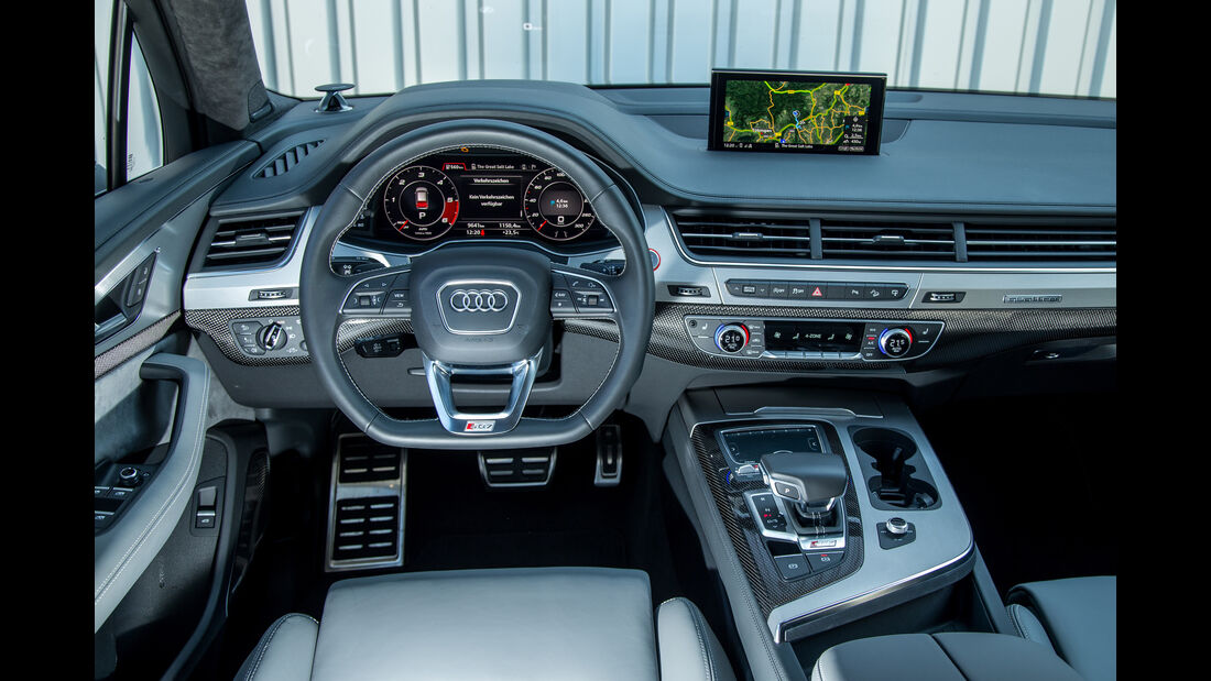 Audi SQ7 4.0 TDI Quattro, Cockpit