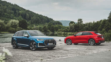 Audi SQ7, Audi SQ8, Exterieur