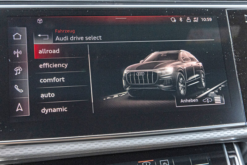 Audi SQ8 TFSI, Infotainmentsystem