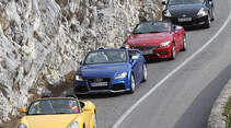 Audi TT, BMW Z4, Porsche Boxster, Nissan 370Z