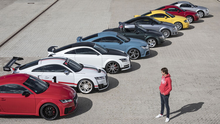 Jahre Audi Tt Eine Zeitreise Durch Die Modellgeschichte Auto Motor Und Sport