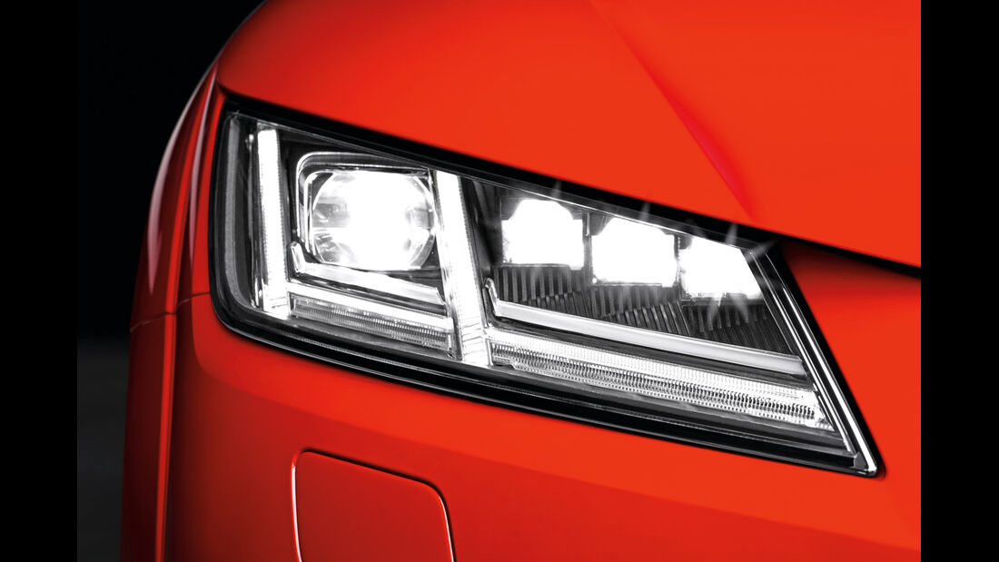 Audi TT, Licht, Scheinwerfer