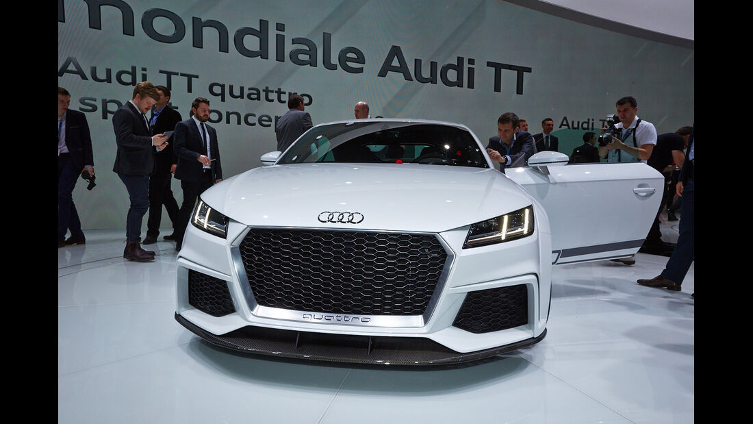 Audi TT Quattro Sport Concept, Genfer Autosalon, Messe, 2014, Genfer Autosalon, Messe, 2014