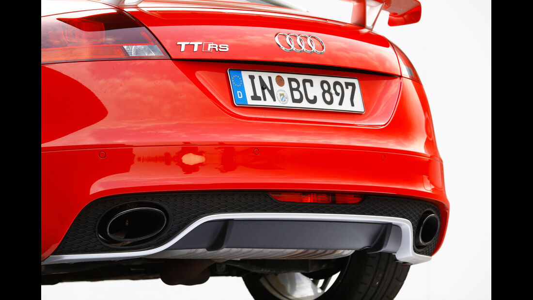 Audi TT RS, Auspuff, Endrohr