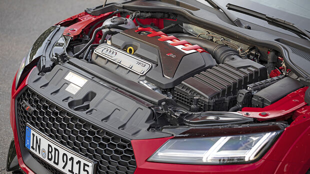 Audi TT RS Coupe, Motorraum
