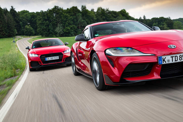Audi Tt Rs Und Toyota Gr Supra Im Test Technische Daten