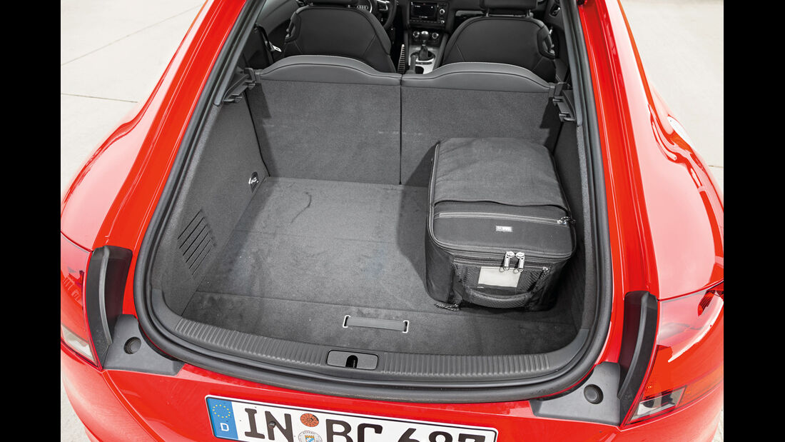 Audi TT RS Plus, Kofferraum