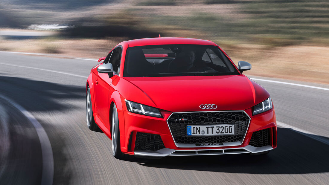 Audi TT RS Sperrfrist 25.4.2016 4.00 Uhr