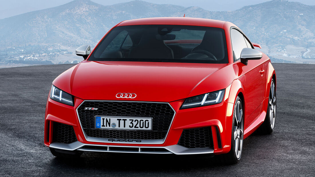 Audi TT RS Sperrfrist 25.4.2016 4.00 Uhr