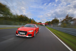 Audi Tt Rs Im Supertest Auf Der Nordschleife In Hockenheim