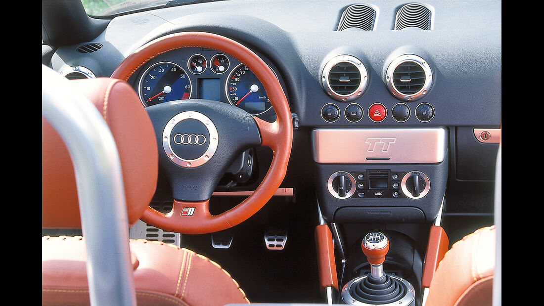 Audi TT Roadster 1.8 T Quattro (8N), Cockpit
