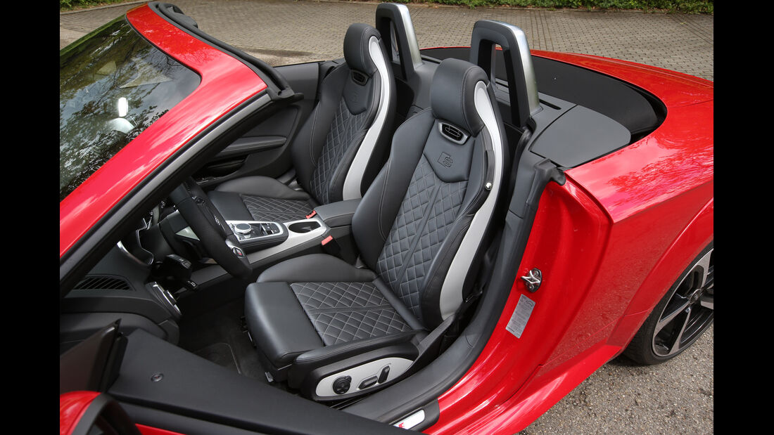 Audi TT Roadster 2.0 TFSI Quattro, Sitze