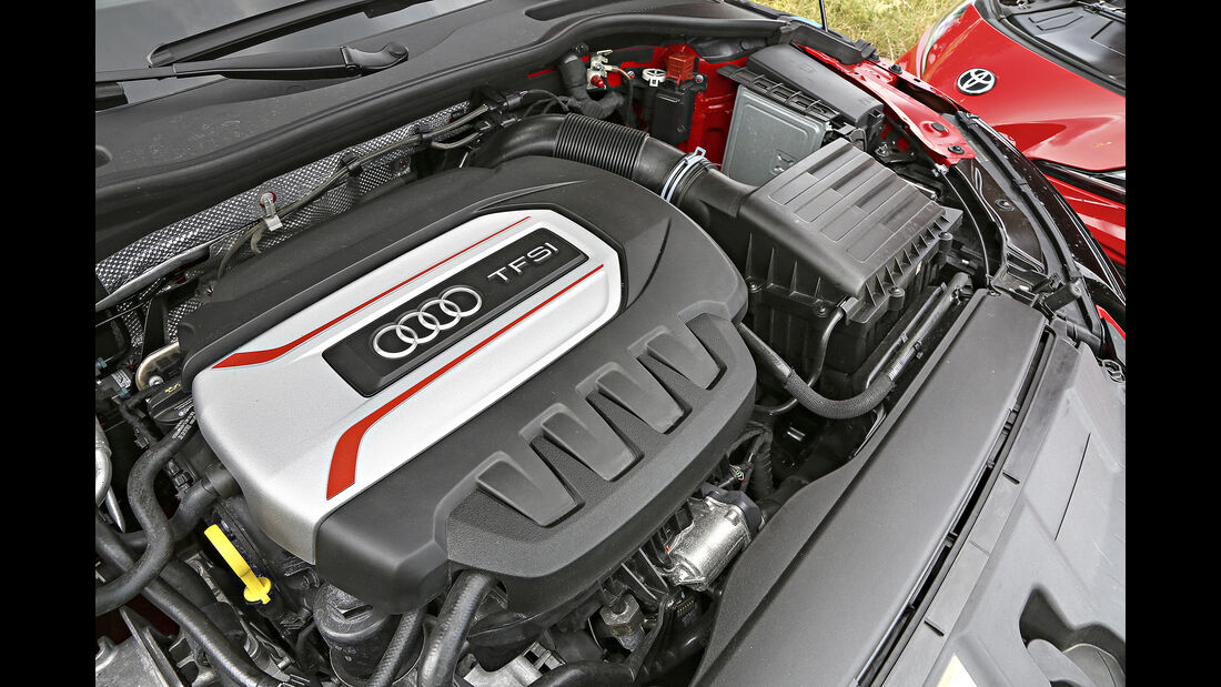 Audi TTS Competition, Motorraum