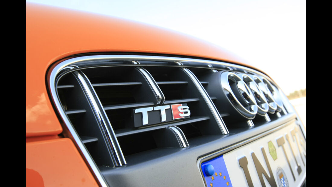 Audi TTS Coupé 2.0 TFSI, Kühlergrill