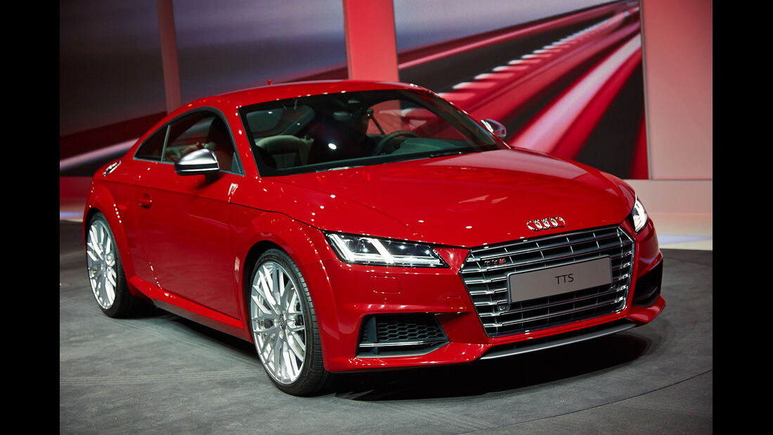 Audi TTS, Genfer Autosalon, Messe 2014