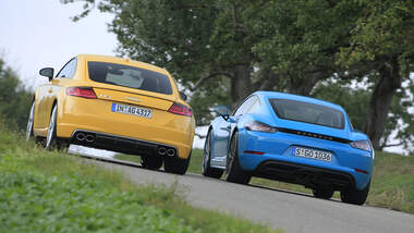Audi TTS, Porsche Cayman