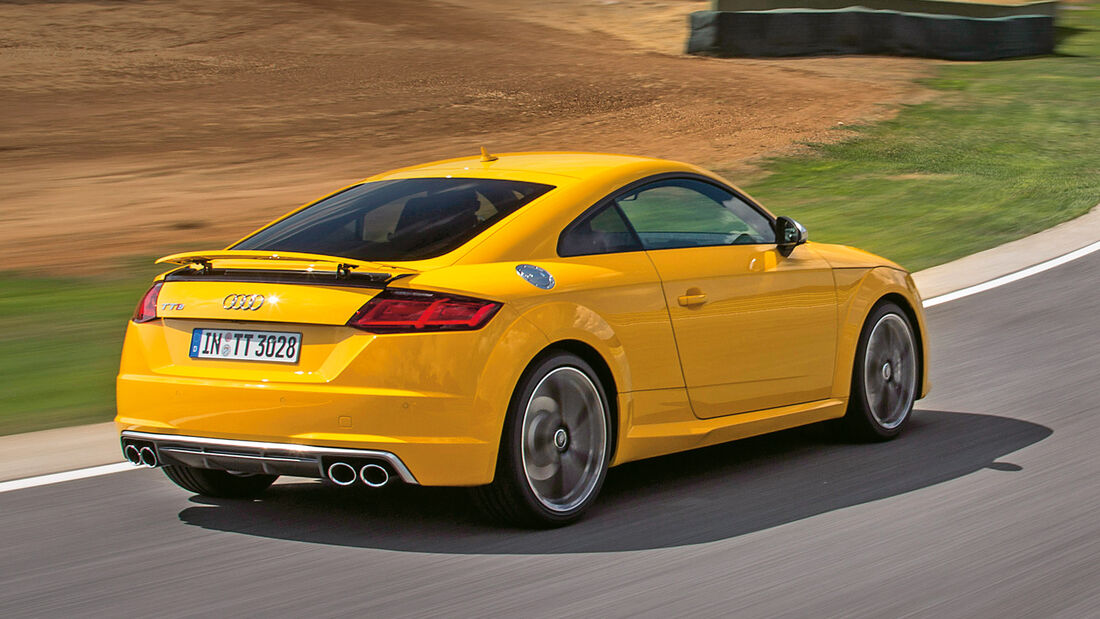 Audi TTS S tronic, Heckansicht