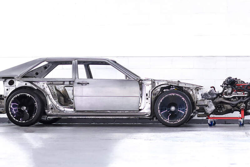 Audi Urquattro mit RS4 B7 Technik Restomod Umbau Tuning