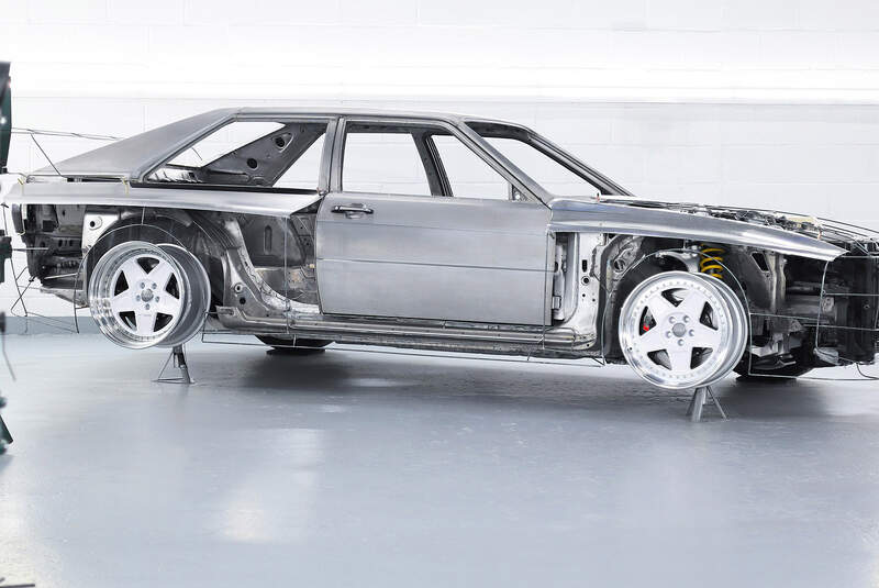 Audi Urquattro mit RS4 B7 Technik Restomod Umbau Tuning