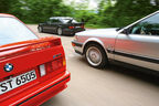 Audi V8, BMW M 3, Mercedes 190 E 2.5-16 Evo II, Seitenansicht